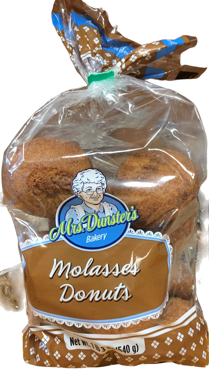 Molasses Donuts Mrs. Dunsters